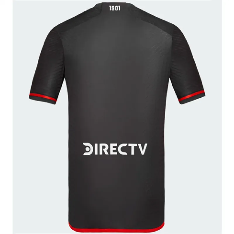 River Plate 2024/25 Third Away Jersey - Black