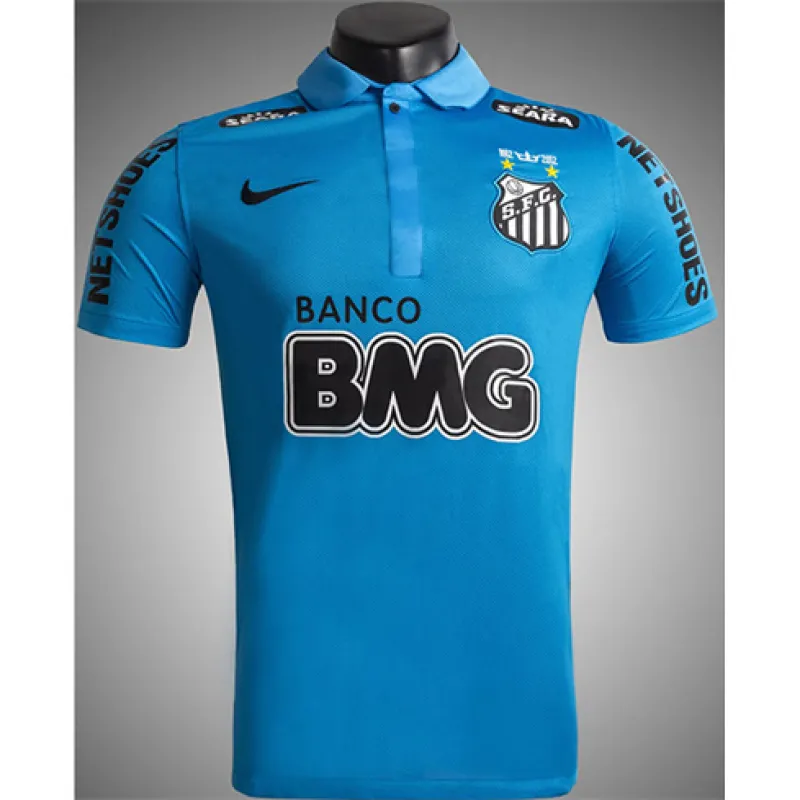 Santos 2011/12 Retro Away Jersey - Blue