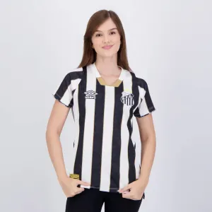 Santos 2024/25 Away Women's Jersey - Black