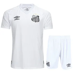 Santos Kinder-Trikot + Shorts 2025/26 Heim - Weiß
