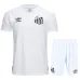 Santos Kids' Jersey + Shorts 2025/26 Home - White
