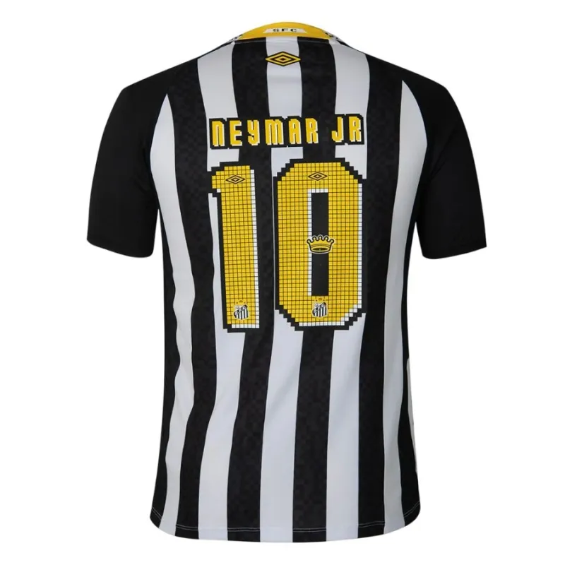 Santos NEYMAR Kids' Jersey 2025/26 Away - Black