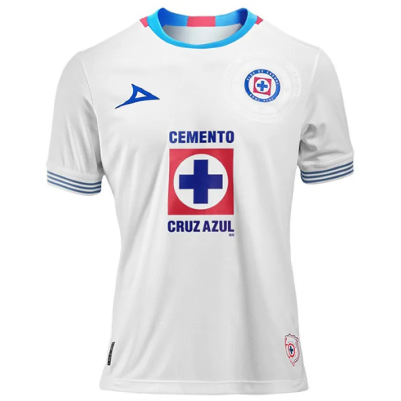 The 2024/25 away jersey of Club de Fútbol Cruz Azul - White