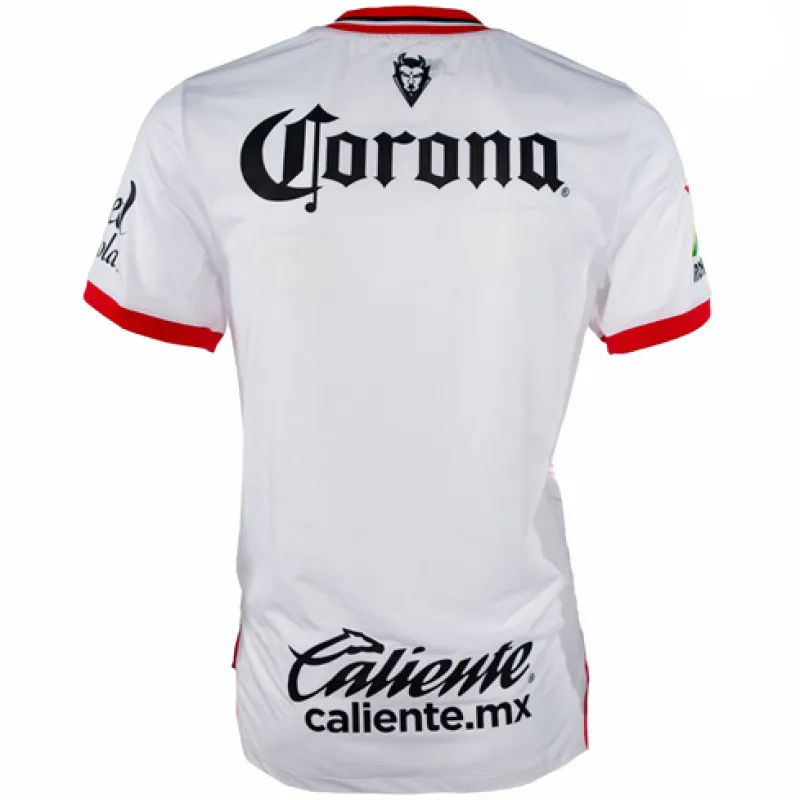The 2024/25 away jersey of Toluca - White