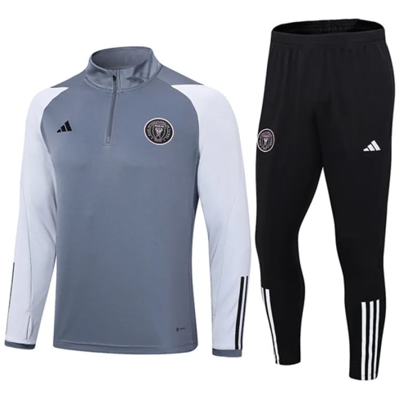 Inter Miami CF 2023/24 Kinder Sportjacke - Grau