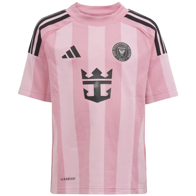 Conjunto de camiseta infantil de casa de Lionel Messi de Inter Miami 2025/26 - Rosa