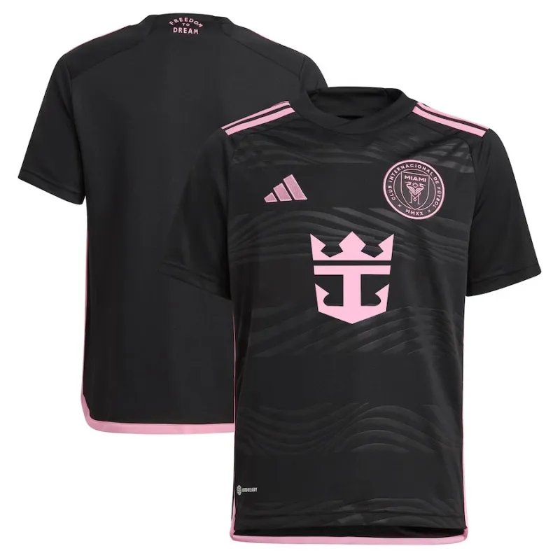 Maglia per bambini d'esterno di Inter Miami 2024/25 - Nera