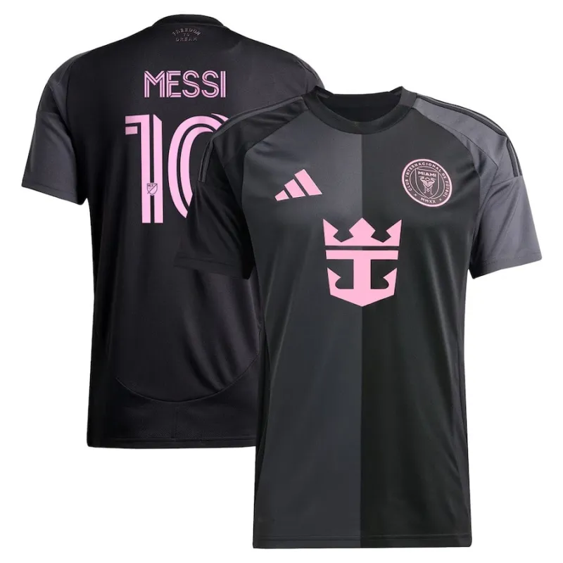 Maglia d'esterno di Lionel Messi per l'Inter Miami 2025/26 - Nera