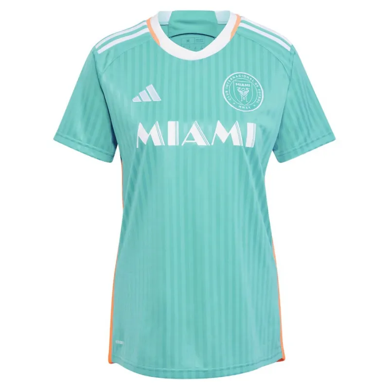 Camiseta femenina número 3 de Lionel Messi para el Inter Miami 2024/25 - Verde