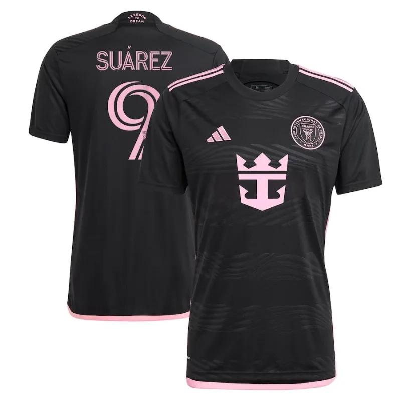Maillot d'away de Luis Suarez pour l'Inter Miami 2024/25 - Noir