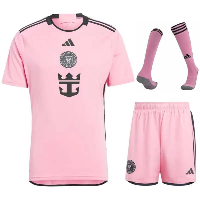 Inter Miami 2024/25 Heim-Kinderkit - Pink