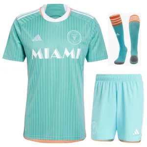 Inter Miami 2024/25 Third Kids' Kit - Green