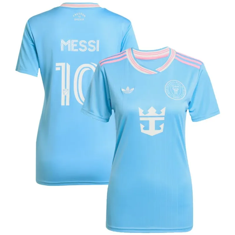 Messi Inter Miami CF 2025/26 Frauen-Dritttrikot - Blau