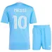 Inter Miami MESSI 2025/26 Kinder Dritttrikot Set blau