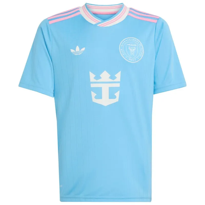 Messi Inter Miami CF 2025/26 Kinder-Dritttrikot - Blau