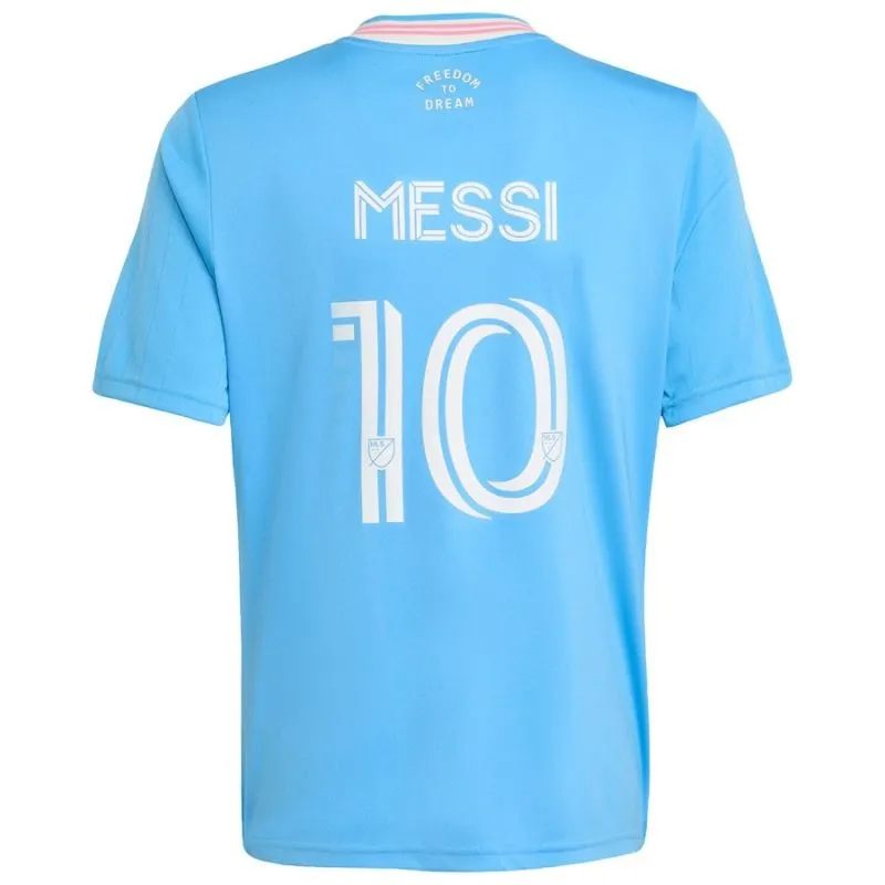 Messi Inter Miami CF 2025/26 Kinder-Dritttrikot - Blau