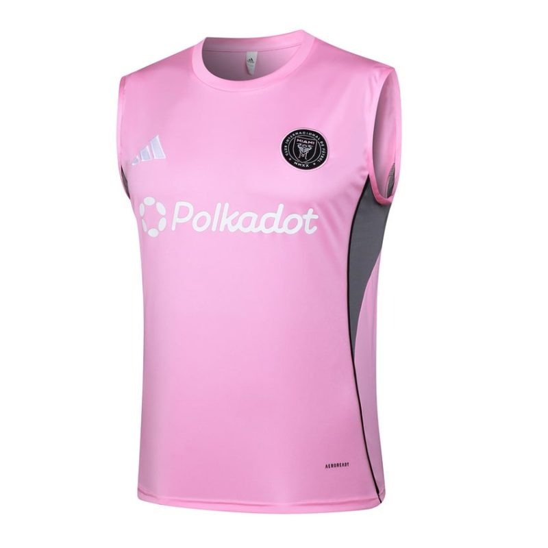 Conjunto de Pantalones Cortos y Camiseta sin Mangas Inter Miami 2025/26 - Rosa
