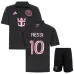 Inter Miami MESSI 2026/27 Kinder Auswärtsset Schwarz