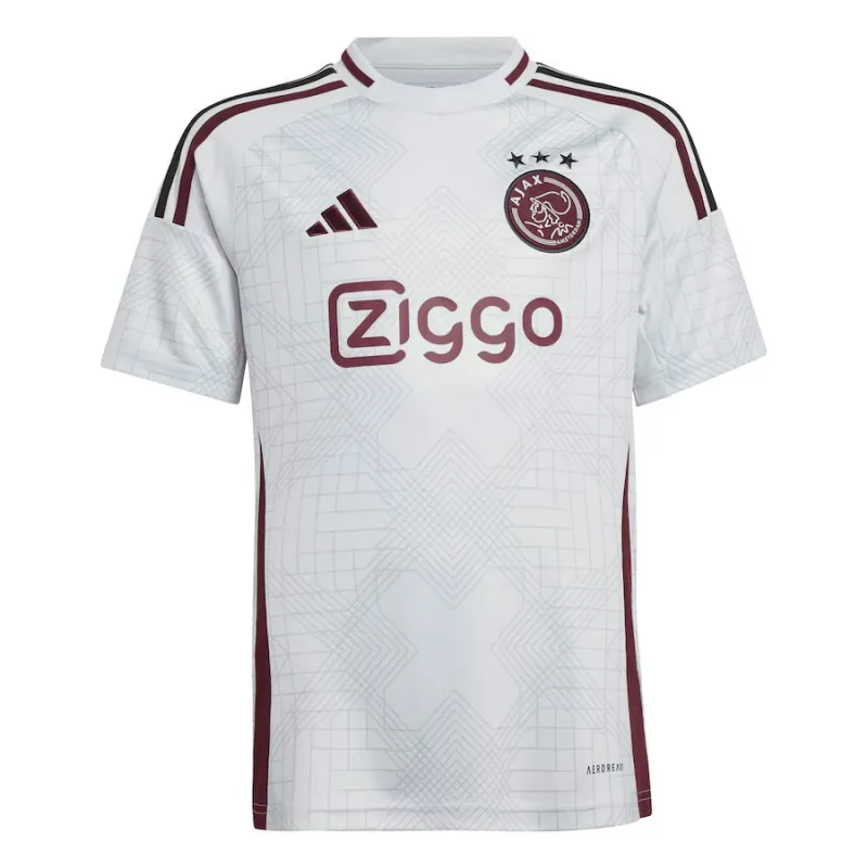 Ajax 2024/25 Third Kids Jersey - White