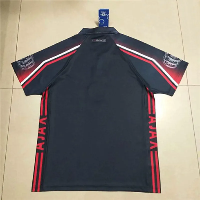 Ajax 1998 Classic Retro Jersey - Black