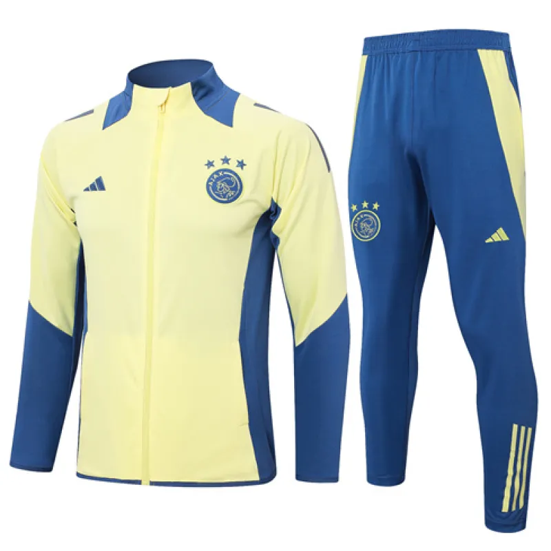 Ajax 2024/25 Children's Sports Jacket - Yellow