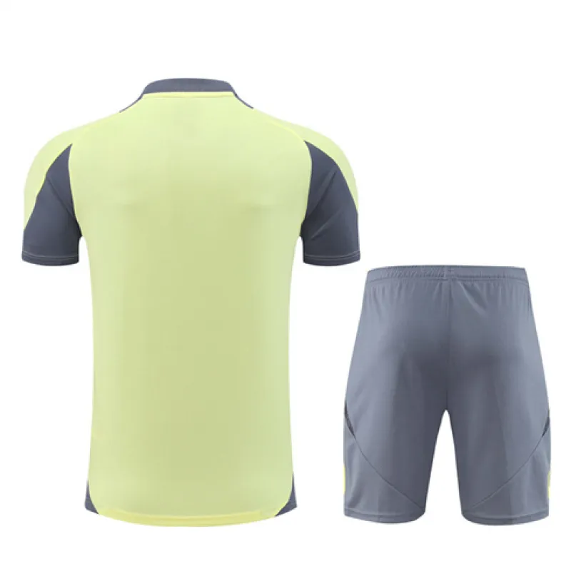 Ajax 2024/25 Children's Training Suit + Shorts - Light Yellow