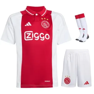 Ajax 2024/25 Home Kids' Jersey Set - Red