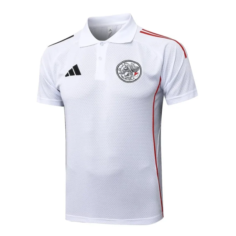 Ajax 2025/26 Sports Polo - White