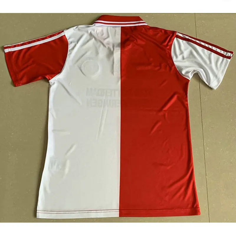 Feyenoord 1995 Home Retro Kit - Red and White