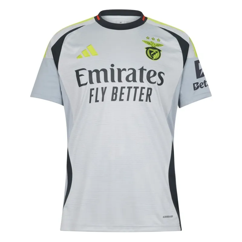Benfica 2024/25 Third Kids' Jersey Set - Gray