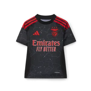 Benfica 2024/25 Away Kids' Jersey - Black