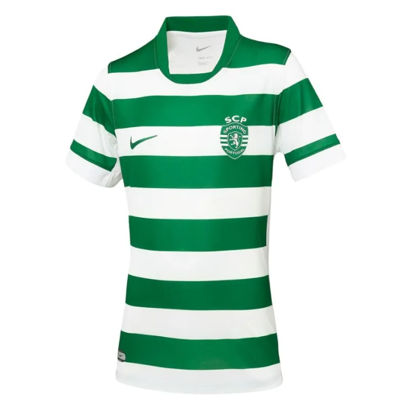Sporting CP 2025/26 Home Kids' Jersey - Green/White