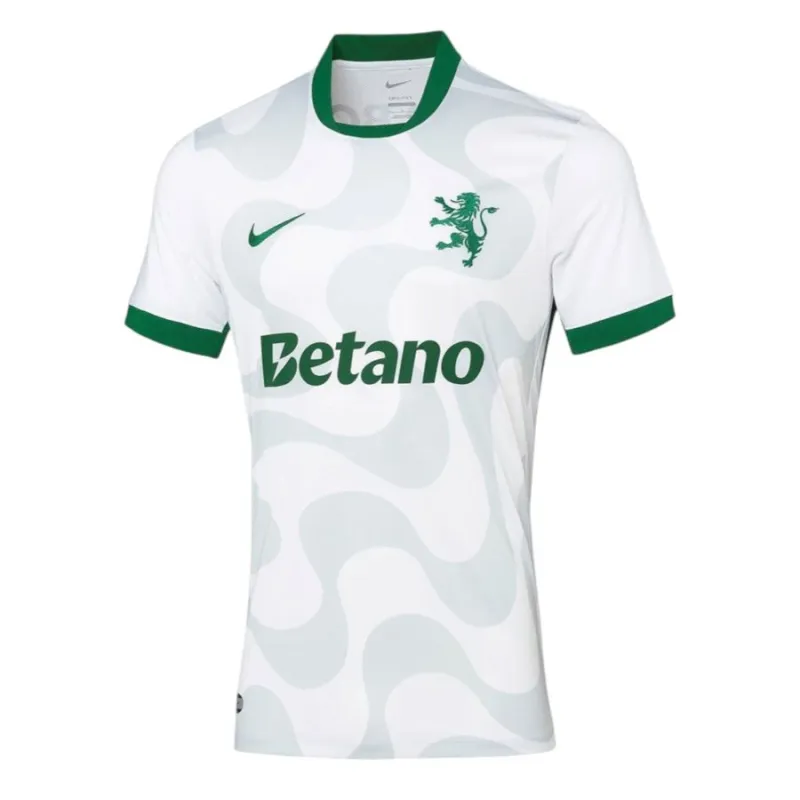 Sporting CP 2025/26 White Away Jersey