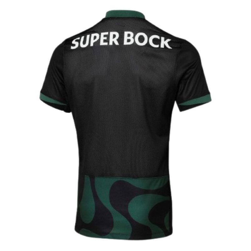 Sporting CP 2025/26 Third Kids' Jersey - Black/Green