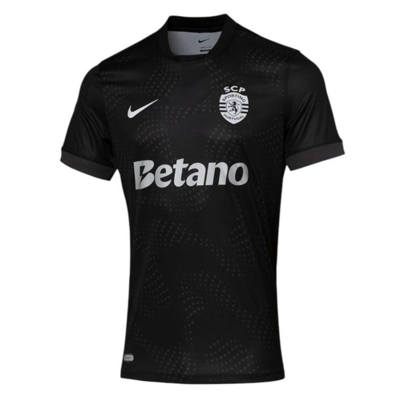 Sporting CP Kids' Jersey + Shorts 2025/26 Away - Black