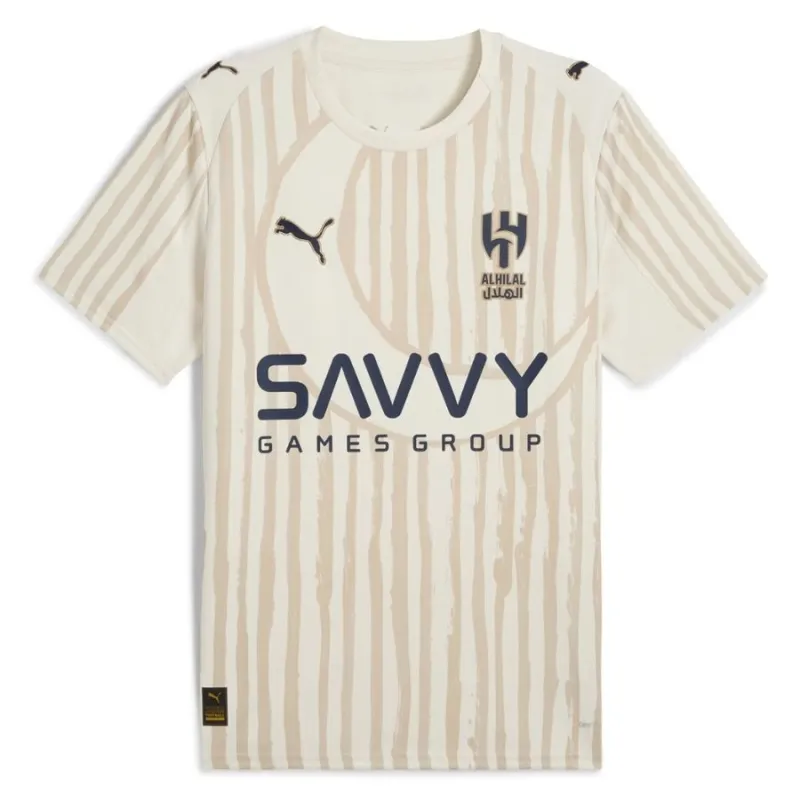 Camiseta visitante de la Copa del Mundo de Clubes de Al Hilal 2025 - Beige