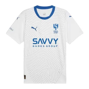 Al Hilal 2024/25 Kinder-Auswärtstrikot - Weiß