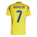 Cristiano Ronaldo's Al Nassr 2024/25 Home Jersey No.7 - Yellow