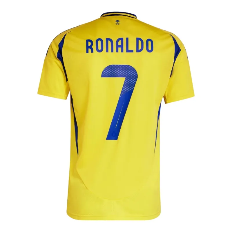 Cristiano Ronaldo's Al Nassr 2024/25 Home Jersey No.7 - Yellow