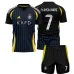 Al - Nassr 2024/25 Away Kids' Jersey Set - Black