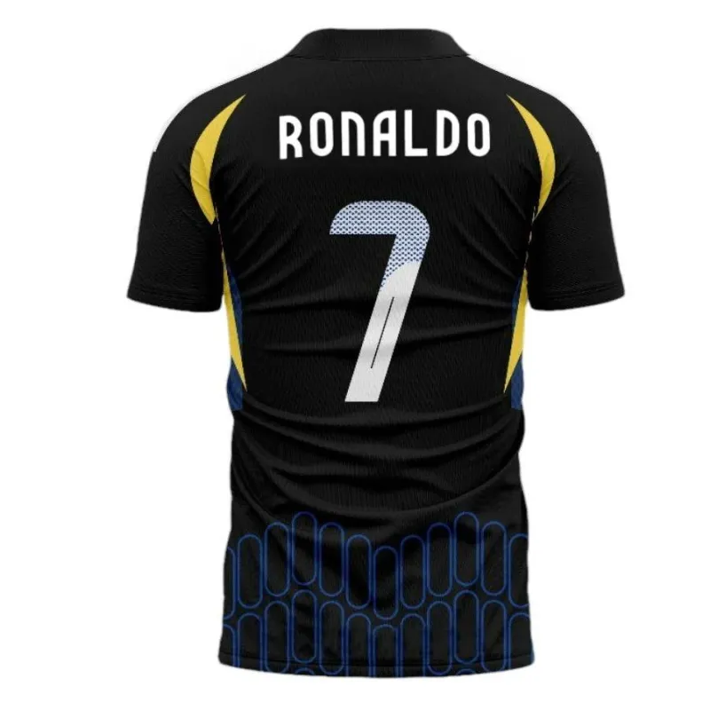Ronaldo Al Nassr 2024/25 Away 7 Jersey - Black