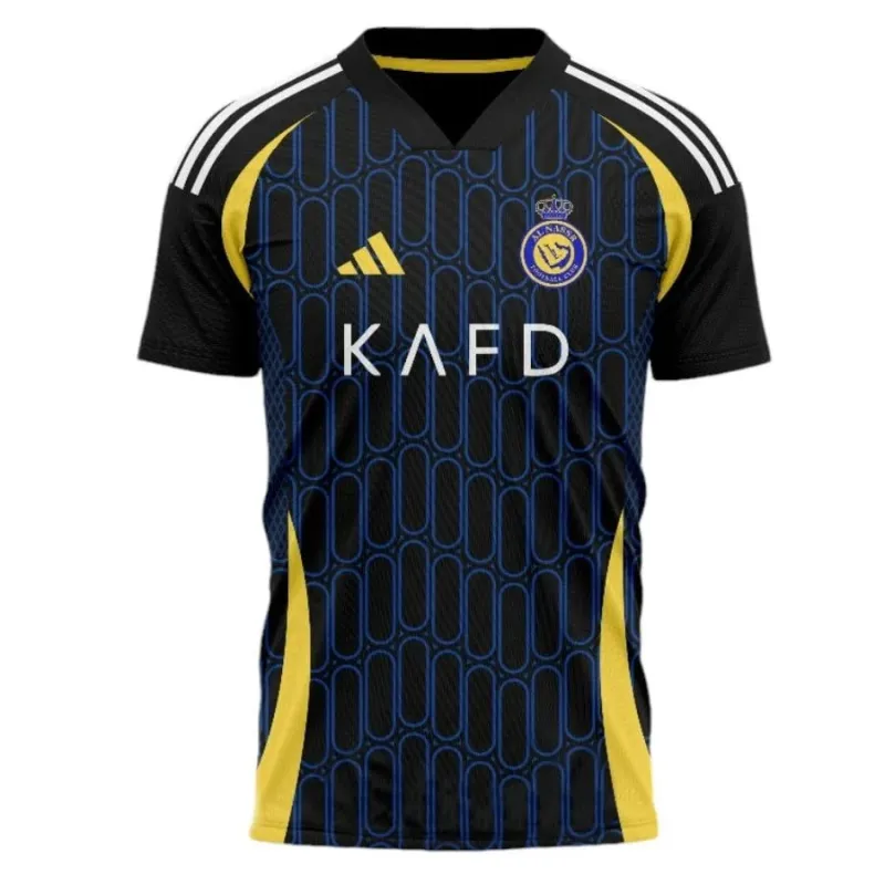 Ronaldo Al Nassr 2024/25 Away 7 Jersey - Black