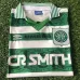 Celtic 1995 - 97 Home Retro Jersey - White/Green
