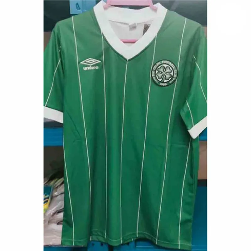 Celtic 1984 - 86 Home Retro Jersey - Green