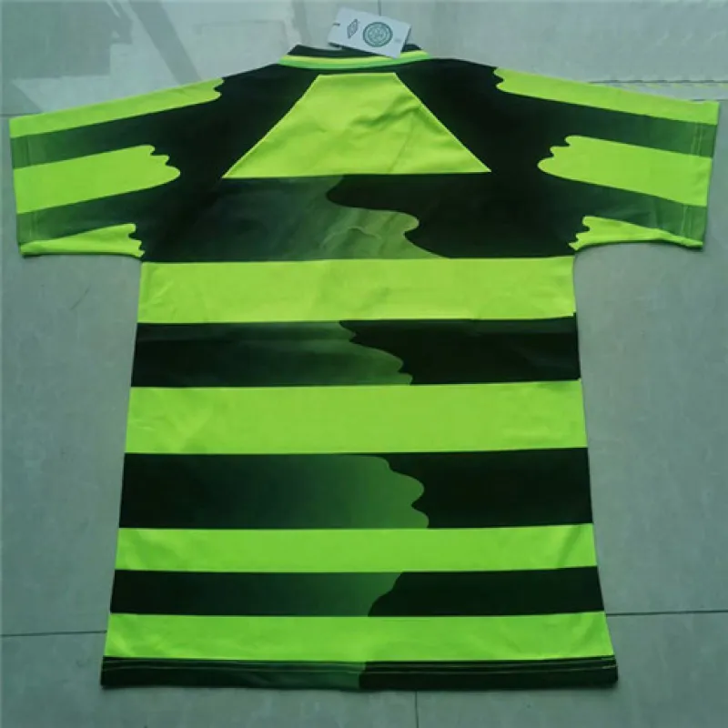 Celtic 1996/97 Away Retro Jersey - Green