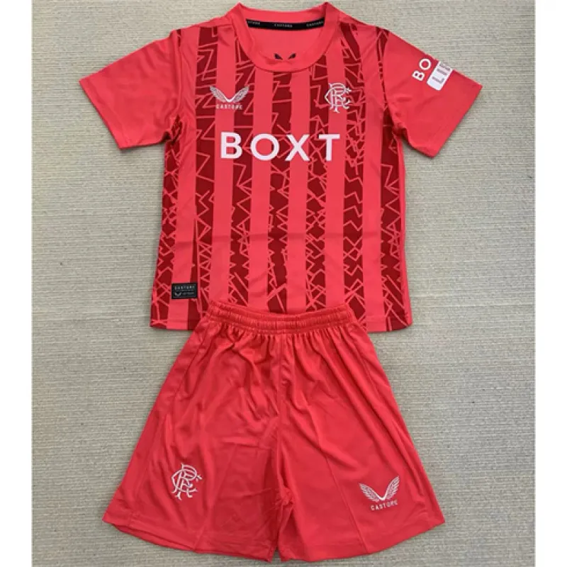 Rangers 2024/25 Kids' Goalkeeper Jersey - Red