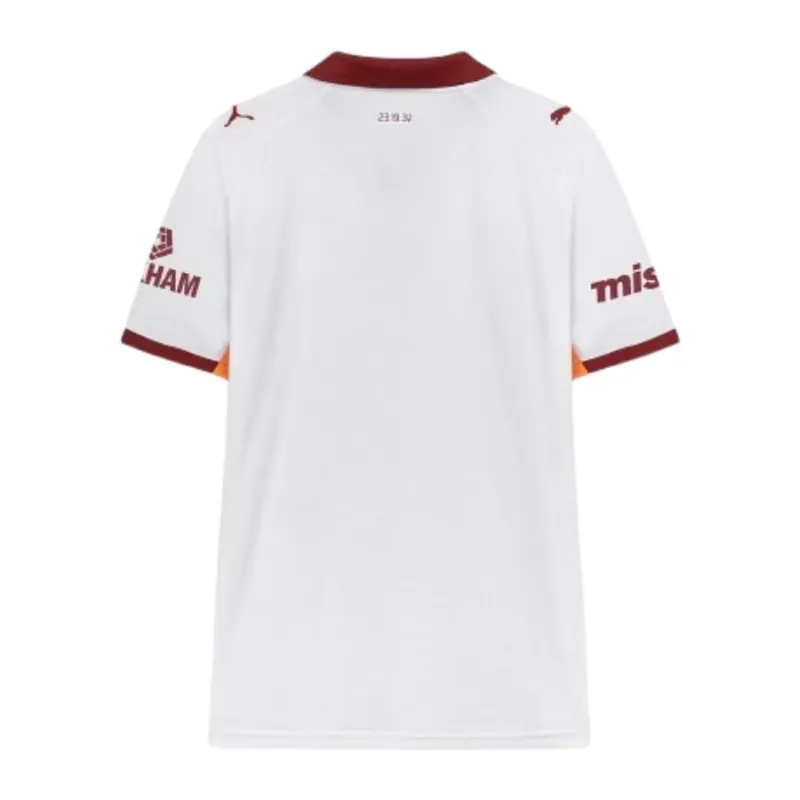 Galatasaray 2025/26 Away Kids' Jersey - White