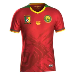 Kamerun Kinder 2025/26 Auswärts-Trikot - Rot