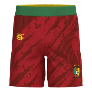 Kamerun 2025/26 Heimshorts - Rot