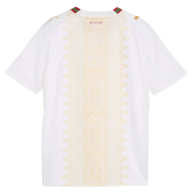 Marocco 2026 Coppa del Mondo Maglia Trasferta Bambino Bianco